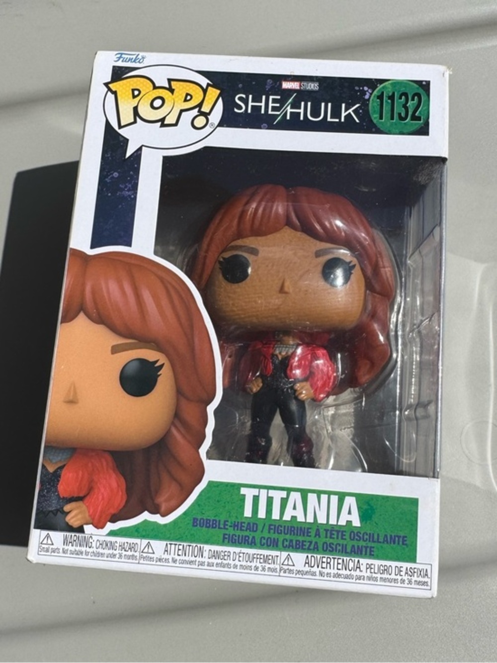 Funko Pop! Marvel She-Hulk Titania #1132 figure